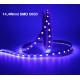 Tira LED 5 mts Flexible 70W 300 Led SMD 5050 IP20 Ultravioleta Alta Luminosidad